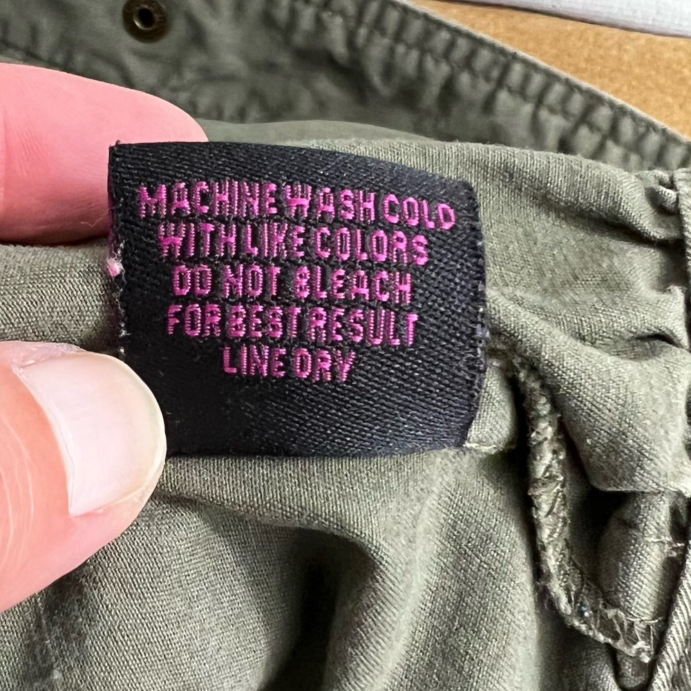 Sashimi Lightweight Army Green Jacket Size S - Picture 9 of 13